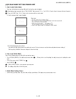 Предварительный просмотр 43 страницы Sharp LC40E67U - LC - 40" LCD TV Service Manual