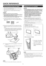 Предварительный просмотр 6 страницы Sharp LC46SB54U - LC - 46" LCD TV Operation Manual