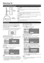 Предварительный просмотр 11 страницы Sharp LC46SB54U - LC - 46" LCD TV Operation Manual