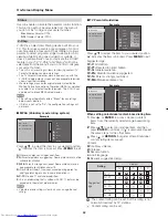 Preview for 22 page of Sharp LC46SB57UN - 46" LCD TV Operation Manual