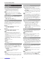 Preview for 24 page of Sharp LC46SB57UN - 46" LCD TV Operation Manual