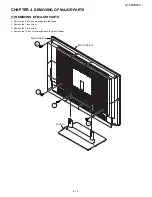 Предварительный просмотр 13 страницы Sharp LC52SB55U - LC - 52" LCD TV Service Manual