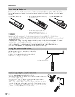 Предварительный просмотр 22 страницы Sharp LC60LX849H Operation Manual