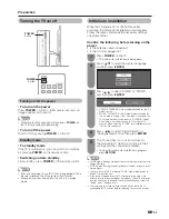 Предварительный просмотр 23 страницы Sharp LC60LX849H Operation Manual