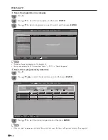 Предварительный просмотр 52 страницы Sharp LC60LX849H Operation Manual