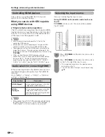 Предварительный просмотр 62 страницы Sharp LC60LX849H Operation Manual