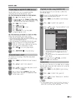 Предварительный просмотр 67 страницы Sharp LC60LX849H Operation Manual