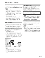 Предварительный просмотр 81 страницы Sharp LC60LX849H Operation Manual