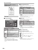 Предварительный просмотр 92 страницы Sharp LC60LX849H Operation Manual