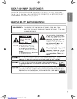 Preview for 1 page of Sharp LCD MONITOR User Manual