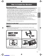 Preview for 13 page of Sharp LCD MONITOR User Manual