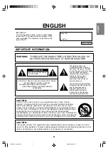 Предварительный просмотр 2 страницы Sharp LD-23SH1U Operation Manual