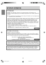 Предварительный просмотр 3 страницы Sharp LD-23SH1U Operation Manual