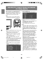 Предварительный просмотр 27 страницы Sharp LD-23SH1U Operation Manual