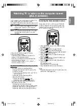 Предварительный просмотр 44 страницы Sharp LD-23SH1U Operation Manual