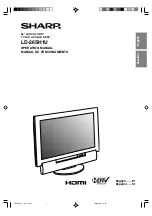 Sharp LD-26SH1U Operation Manual предпросмотр