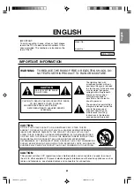 Предварительный просмотр 2 страницы Sharp LD-26SH1U Operation Manual