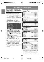 Предварительный просмотр 53 страницы Sharp LD-26SH1U Operation Manual