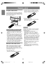 Предварительный просмотр 15 страницы Sharp LD-26SH3U Operation Manual