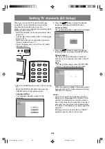 Предварительный просмотр 21 страницы Sharp LD-26SH3U Operation Manual