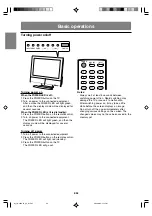 Предварительный просмотр 29 страницы Sharp LD-26SH3U Operation Manual