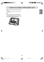 Предварительный просмотр 62 страницы Sharp LD-26SH3U Operation Manual