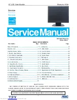 Preview for 1 page of Sharp LL-153A Service Manual