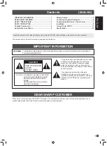 Предварительный просмотр 3 страницы Sharp LL-P202V Setup Manual