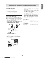 Preview for 15 page of Sharp LL-T1501 Operation Manual