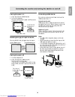 Preview for 14 page of Sharp LL-T1512W Operation Manual