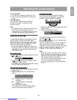 Preview for 18 page of Sharp LL-T1512W Operation Manual