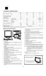 Preview for 4 page of Sharp LL-T1512W Service Manual