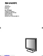 Sharp LL-T15A4 Operation Manual предпросмотр