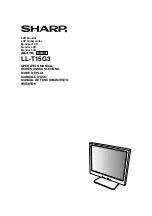 Preview for 1 page of Sharp LL-T15G3 Operation Manual