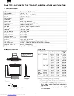 Preview for 2 page of Sharp LL-T15S1 - 15" LCD Monitor Service Manual