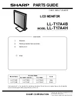 Предварительный просмотр 26 страницы Sharp LL-T17A4-B Service Manual