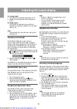 Предварительный просмотр 17 страницы Sharp LL-T1811W Operation Manual