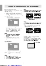 Предварительный просмотр 19 страницы Sharp LL-T1811W Operation Manual