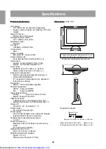 Preview for 25 page of Sharp LL-T1811W Operation Manual