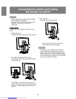 Preview for 12 page of Sharp LL-T1820-B Operation Manual