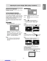 Preview for 19 page of Sharp LL-T1820-B Operation Manual