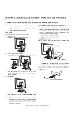 Preview for 7 page of Sharp LL-T1820-B Service Manual