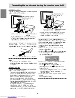 Preview for 12 page of Sharp LL-T2020 Operation Manual