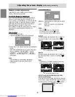 Preview for 18 page of Sharp LL-T2020 Operation Manual