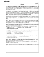 Preview for 4 page of Sharp LQ058T5DRQ1 Service Manual