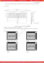 Предварительный просмотр 5 страницы Sharp LQ197V3DZ81 Device Specification