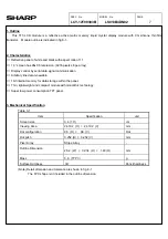 Preview for 8 page of Sharp LS013B4DN02 Technical Literature