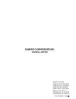 Preview for 12 page of Sharp LSJ-58M Operation Manual