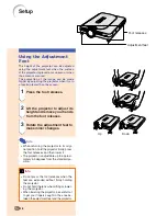 Предварительный просмотр 20 страницы Sharp M20X - Notevision Digital Video Projector Operation Manual