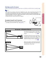 Предварительный просмотр 21 страницы Sharp M20X - Notevision Digital Video Projector Operation Manual